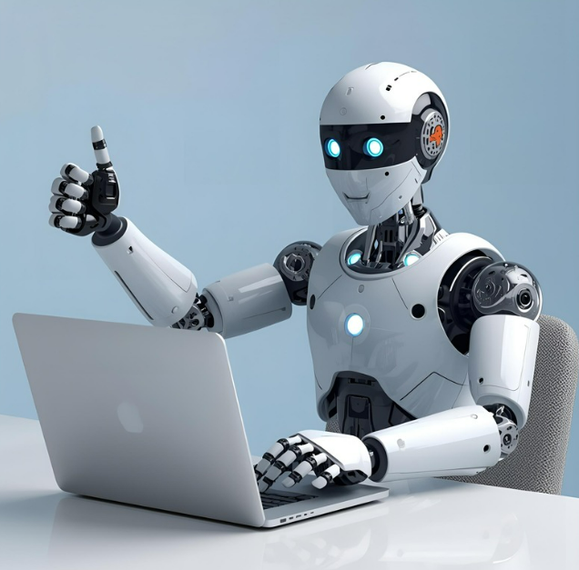 Roboter Laptop